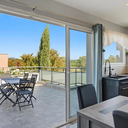 Apartment Le Solevin Vue Vignes & Pic Saint-loup - 4p *